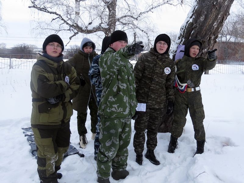 Школьники нашего округа приняли участие в зарнице.